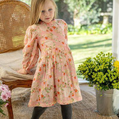 Sissy Dress - Fabulous Blooms Pink - ALEX & ANT