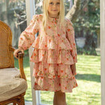 Allegra Dress - Fabulous Blooms Pink - ALEX & ANT