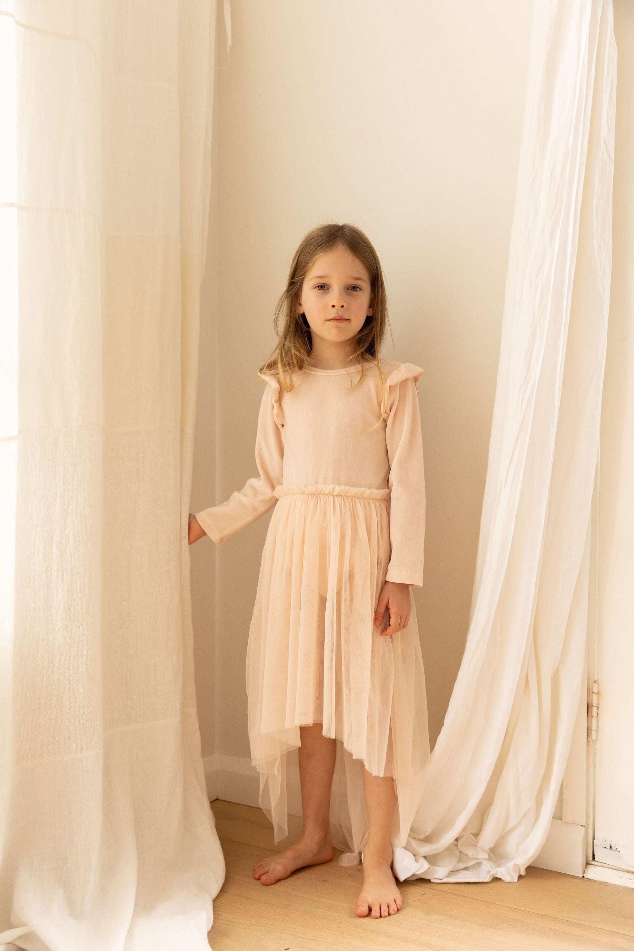 Birdie Dress - Baby Pink - ALEX & ANT