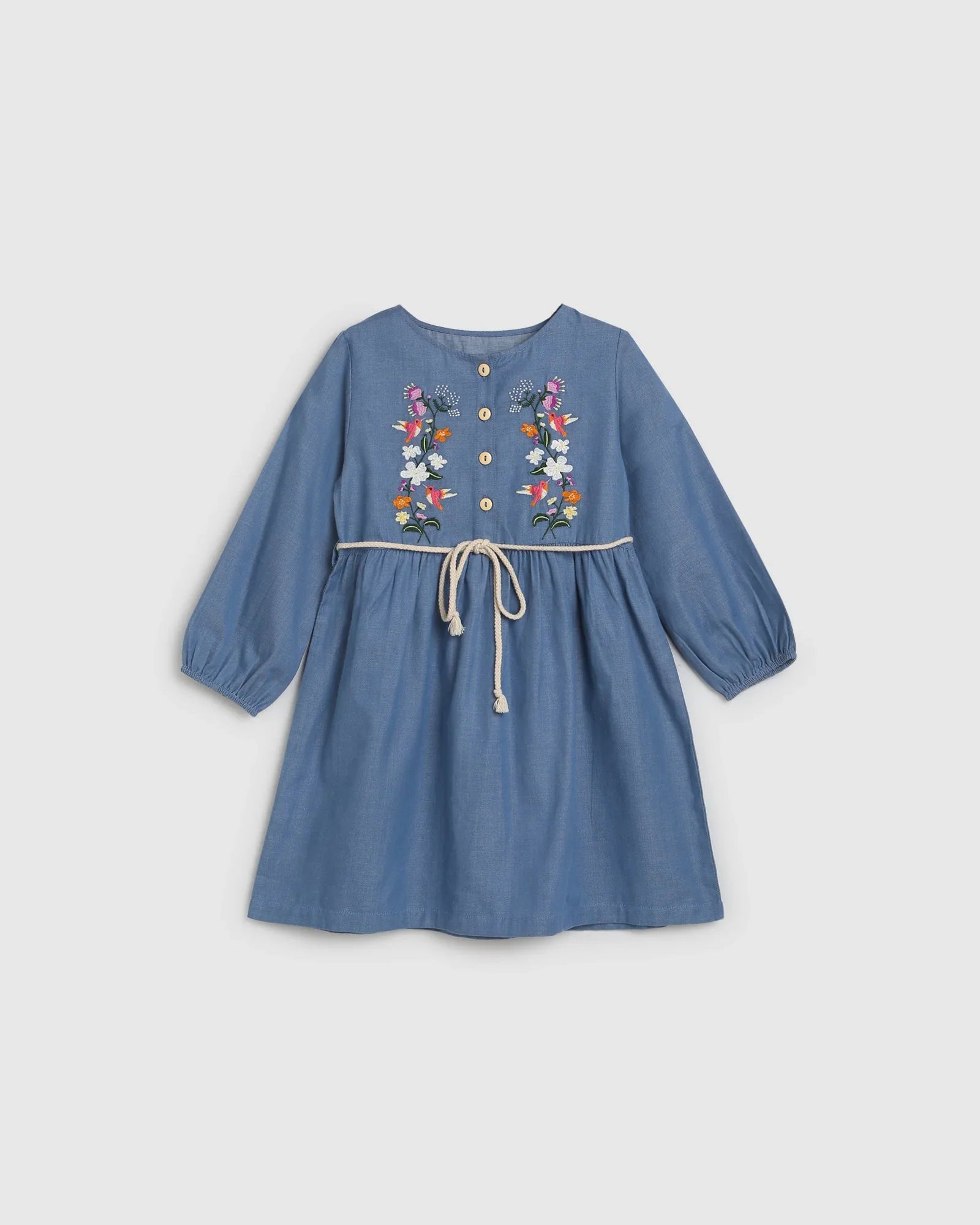 Blair Dress - Chambray - ALEX & ANT