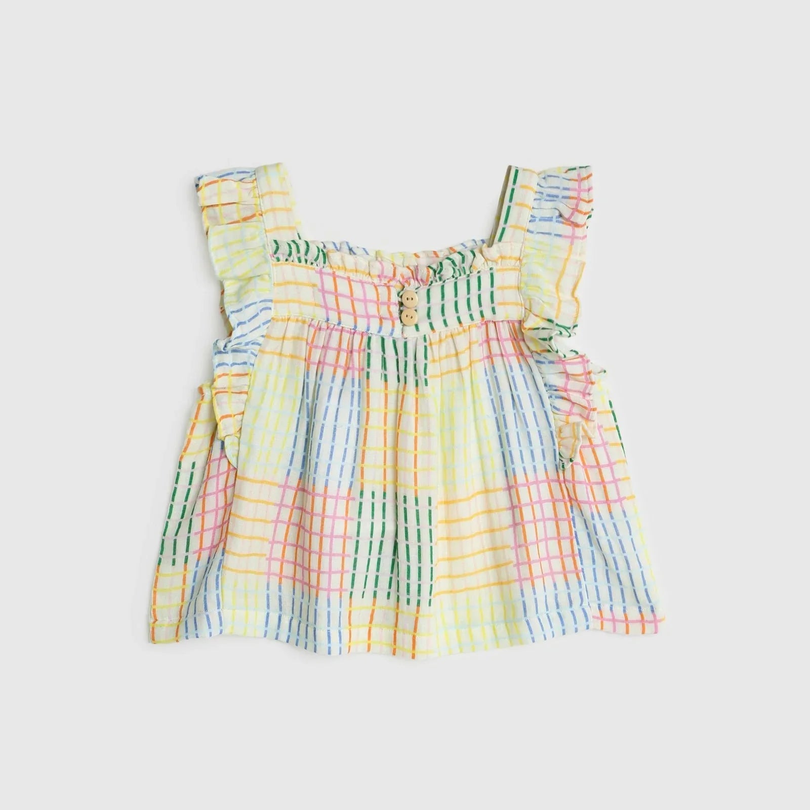 Brenda Top - Crazy Gingham - ALEX & ANT