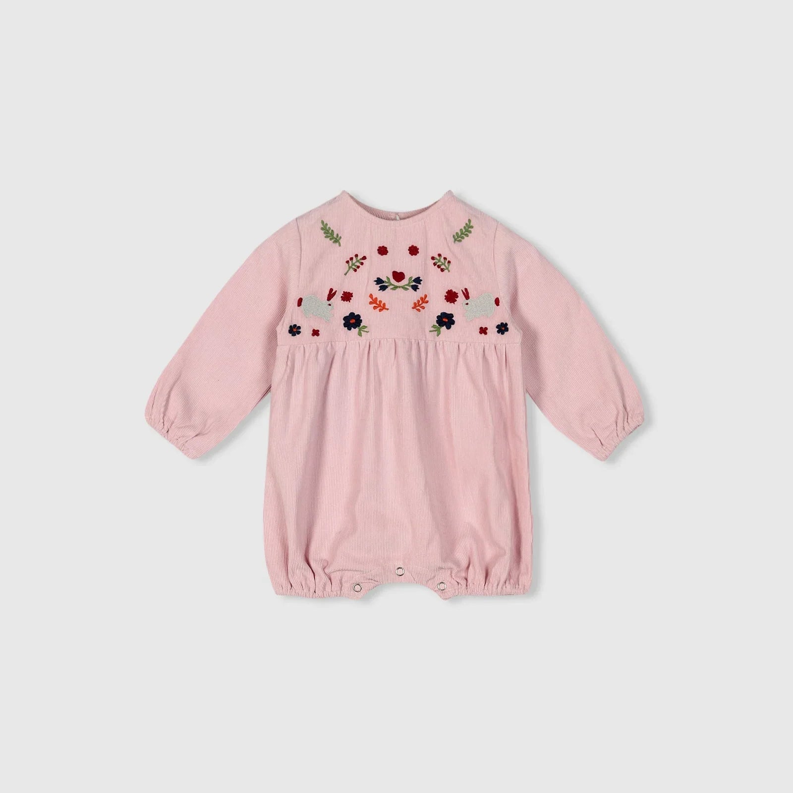 Bunny Playsuit - Happy Pink - ALEX & ANT