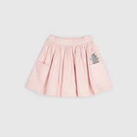Bunny Skirt - Baby Pink Mouse Emb - ALEX & ANT
