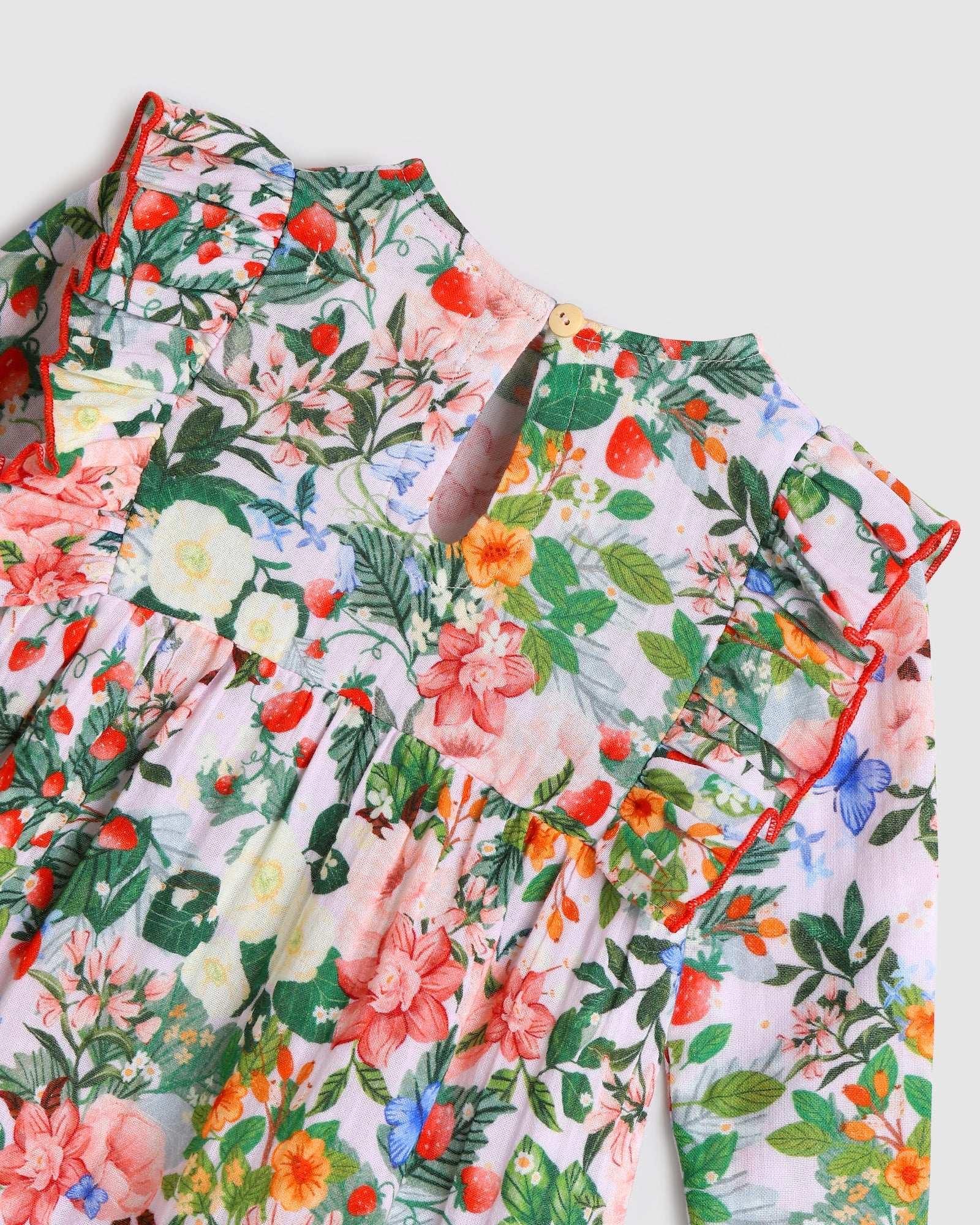 Carla Playsuit - Strawberry Pink - ALEX & ANT