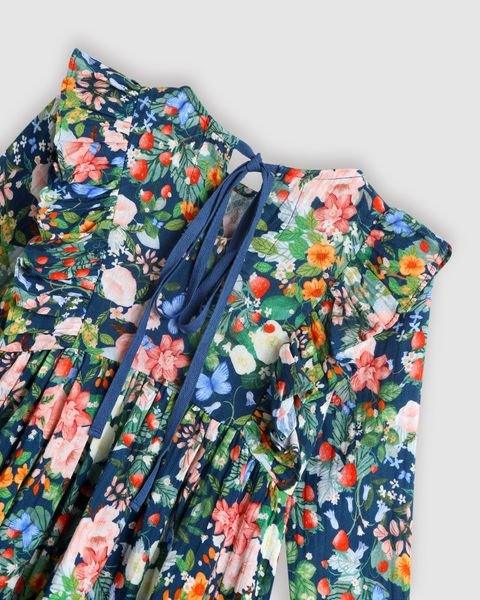 Daisy Dress - Strawberry Navy - ALEX & ANT