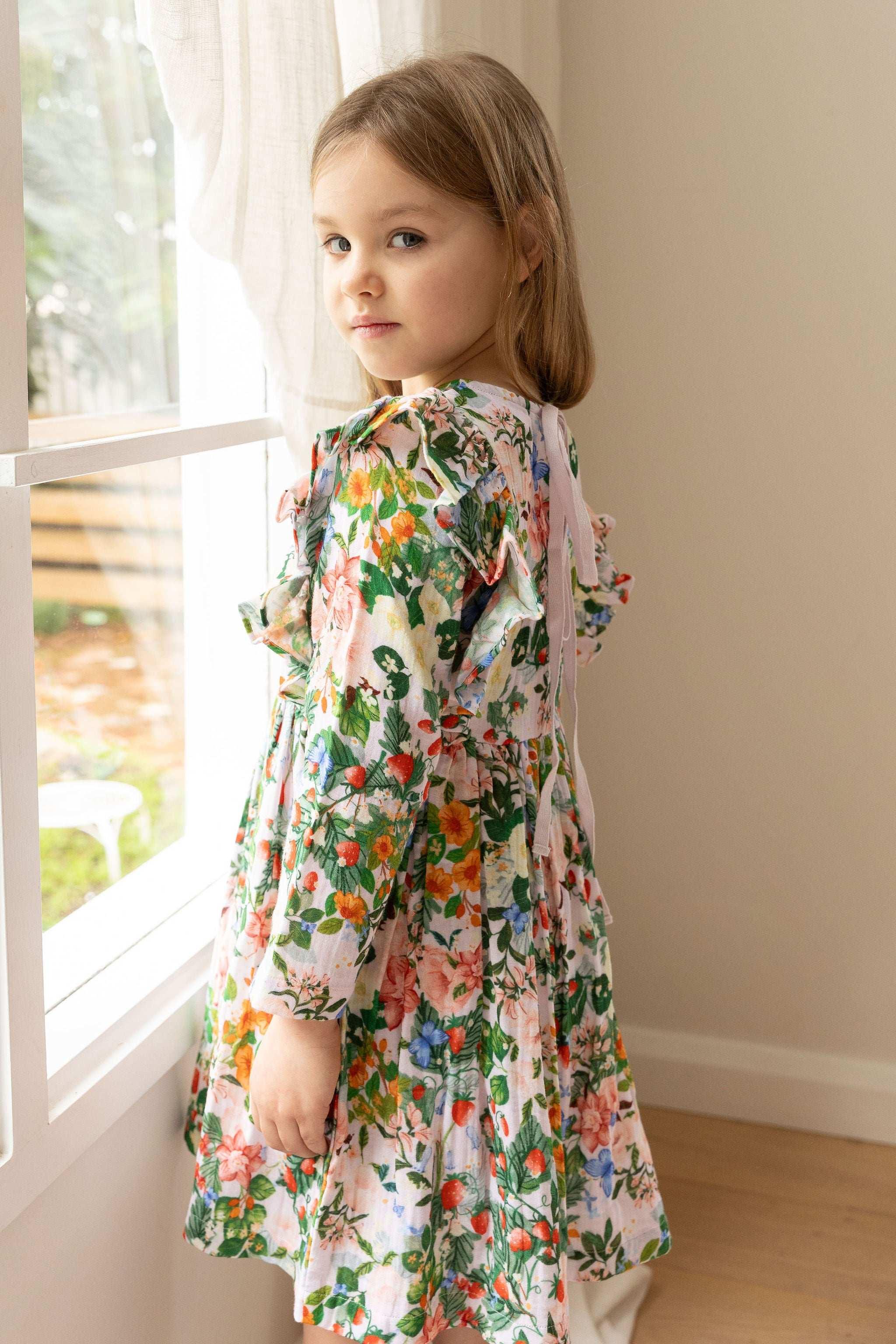 Daisy Dress - Strawberry Pink - ALEX & ANT