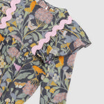 Elenora Playsuit - Botanical Navy - ALEX & ANT