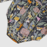 Elenora Playsuit - Botanical Navy - ALEX & ANT