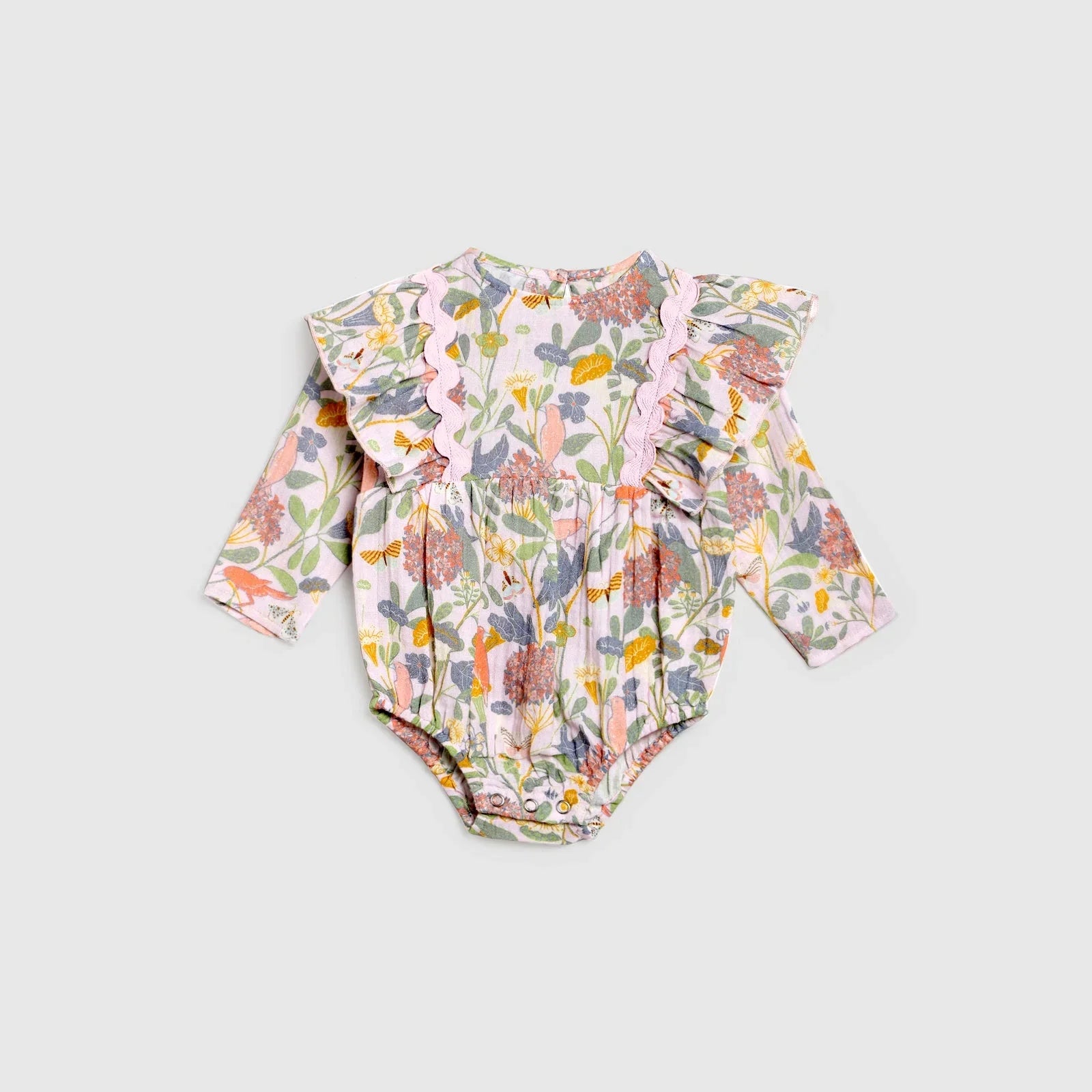 Elenora Playsuit - Botanical Pink - ALEX & ANT