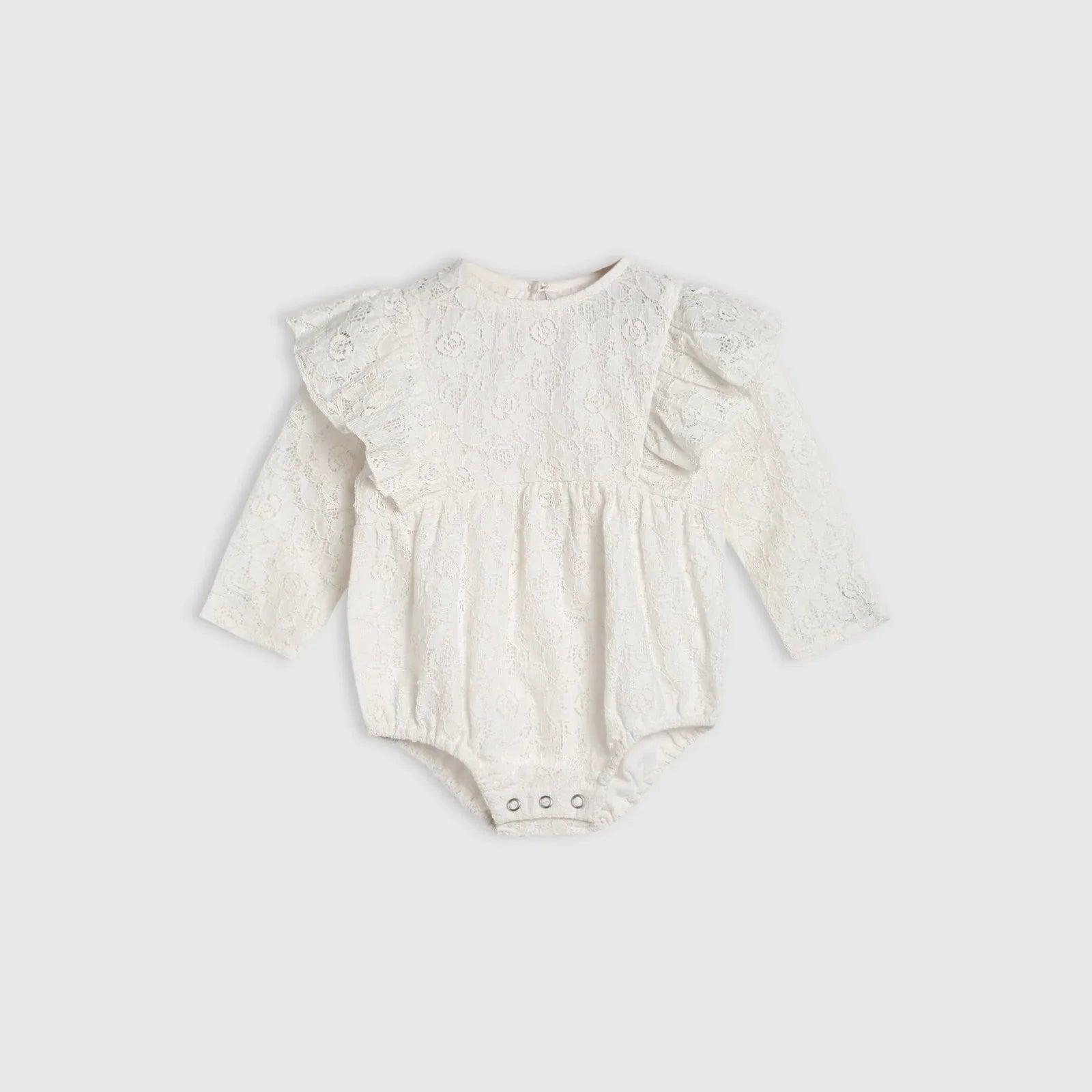 Elenora Playsuit - Natural Lace - ALEX & ANT