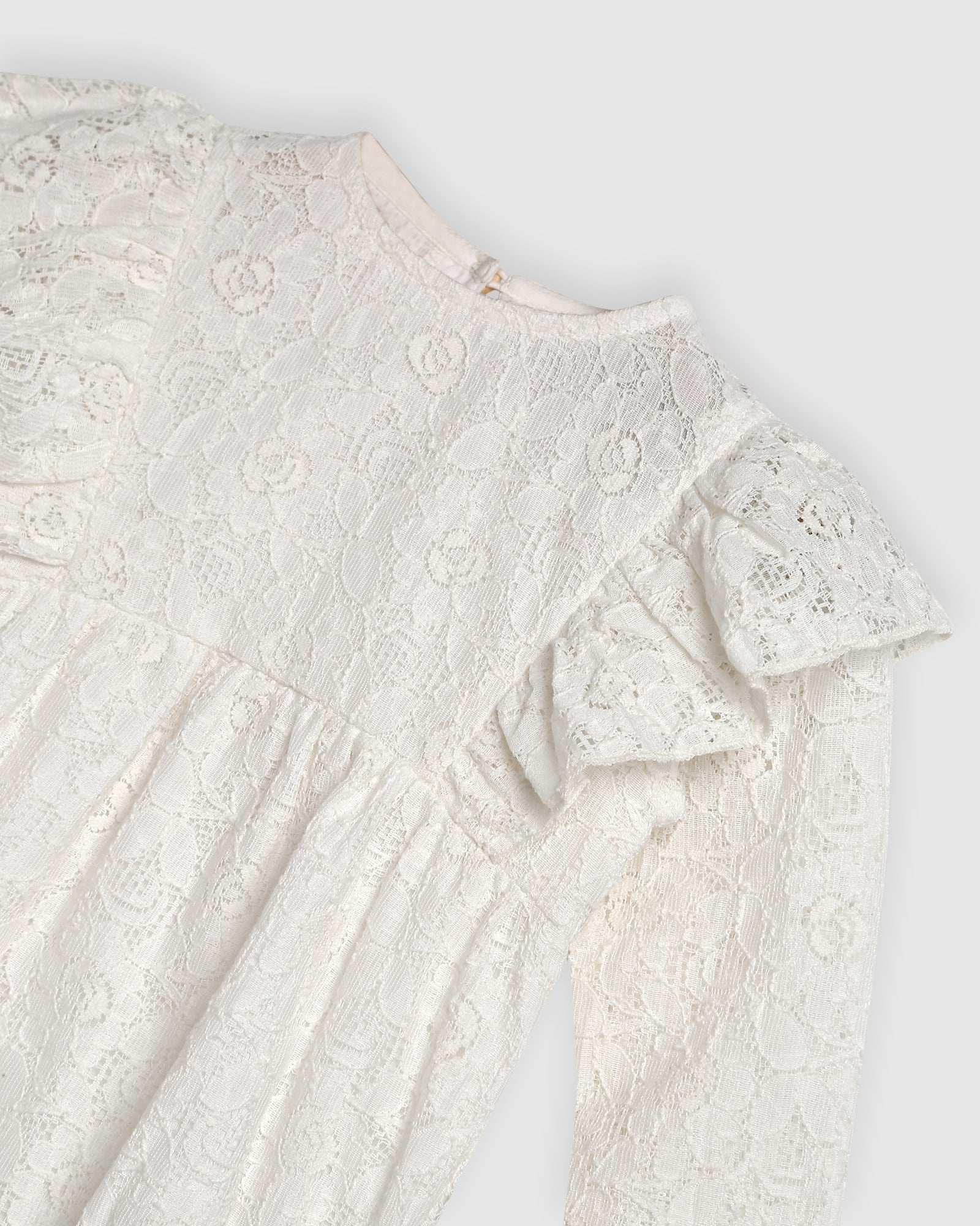 Elenora Playsuit - Natural Lace - ALEX & ANT