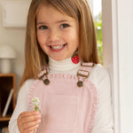 Ellie Pinafore Dress - Happy Pink - ALEX & ANT