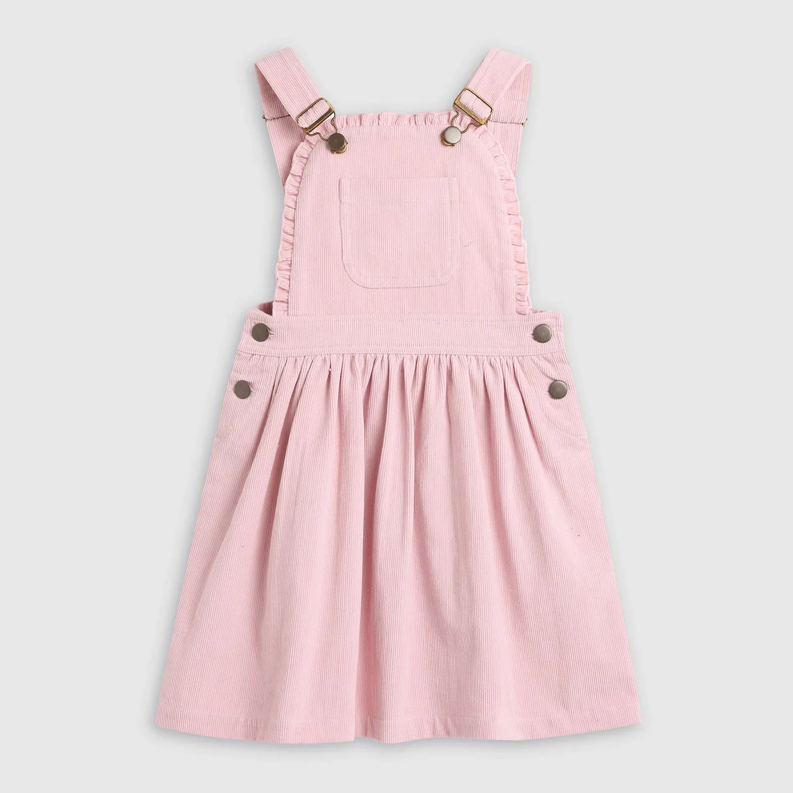 Ellie Pinafore Dress - Happy Pink - ALEX & ANT