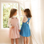 Ellie Pinafore Dress - Sky Blue - ALEX & ANT