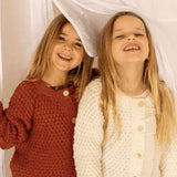 Fran Frilly Cardigan - Burnt Pink - ALEX & ANT