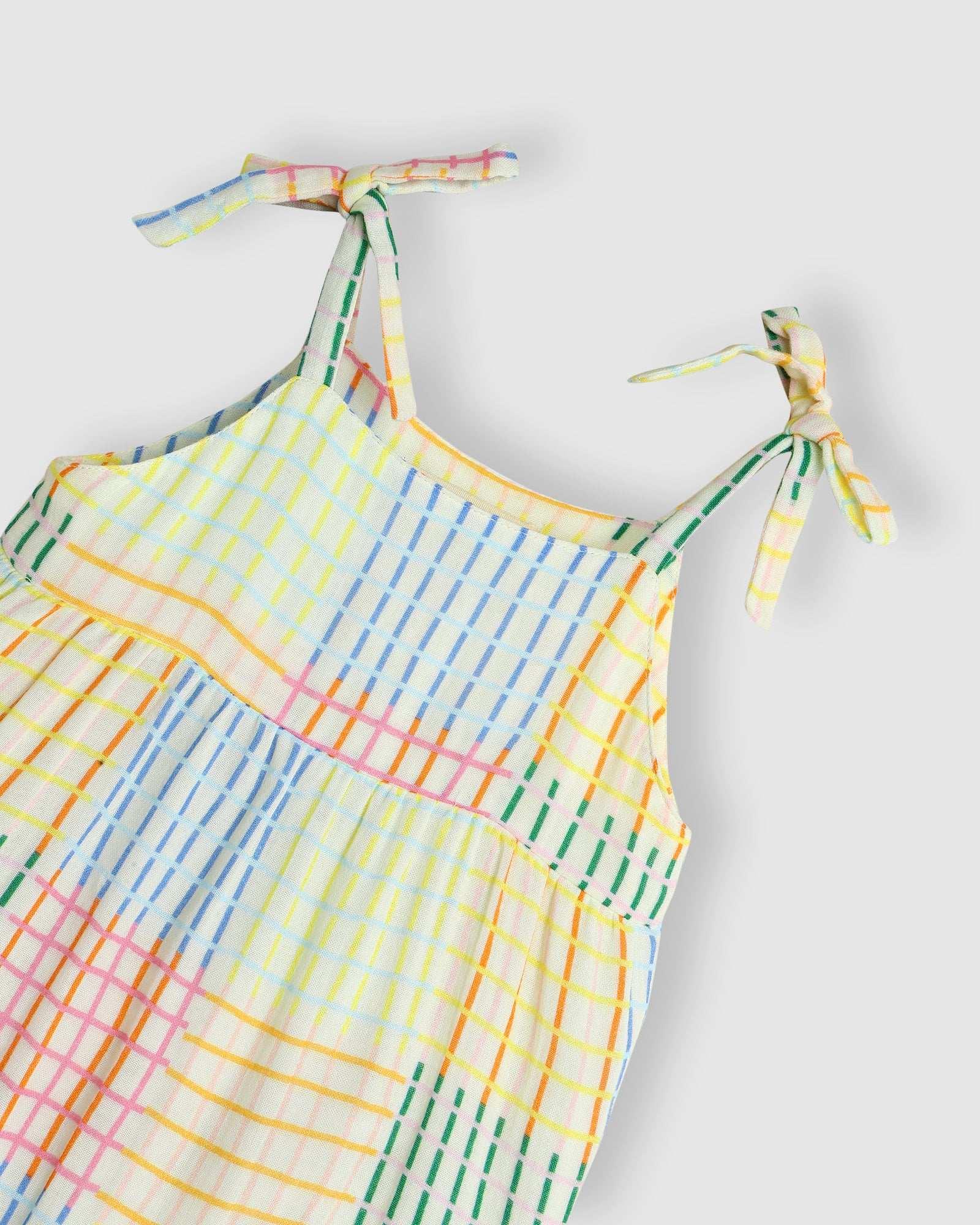 Frankie Playsuit - Crazy Gingham - ALEX & ANT