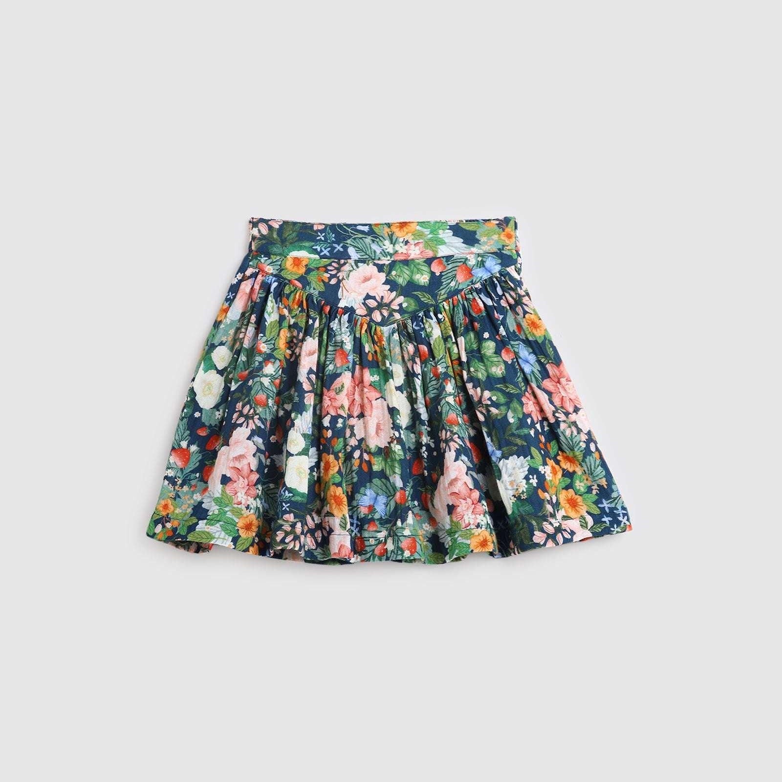 Hazel Skirt - Strawberry Navy - ALEX & ANT