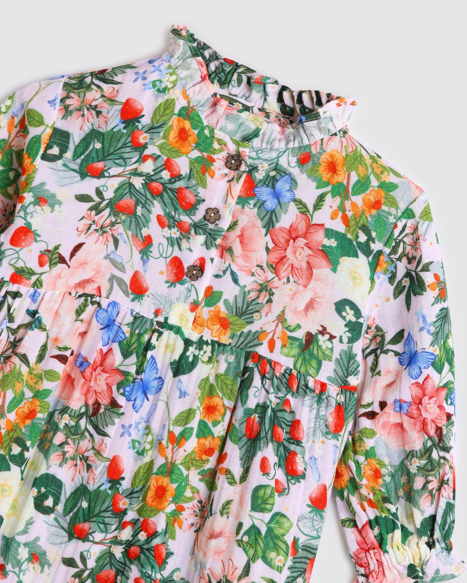 Helena Playsuit - Strawberry Pink - ALEX & ANT