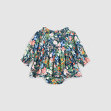 Ivy Baby Dress - Strawberry Navy - ALEX & ANT