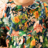 Ivy Baby Dress - Strawberry Navy - ALEX & ANT