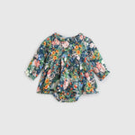 Ivy Baby Dress - Strawberry Navy - ALEX & ANT