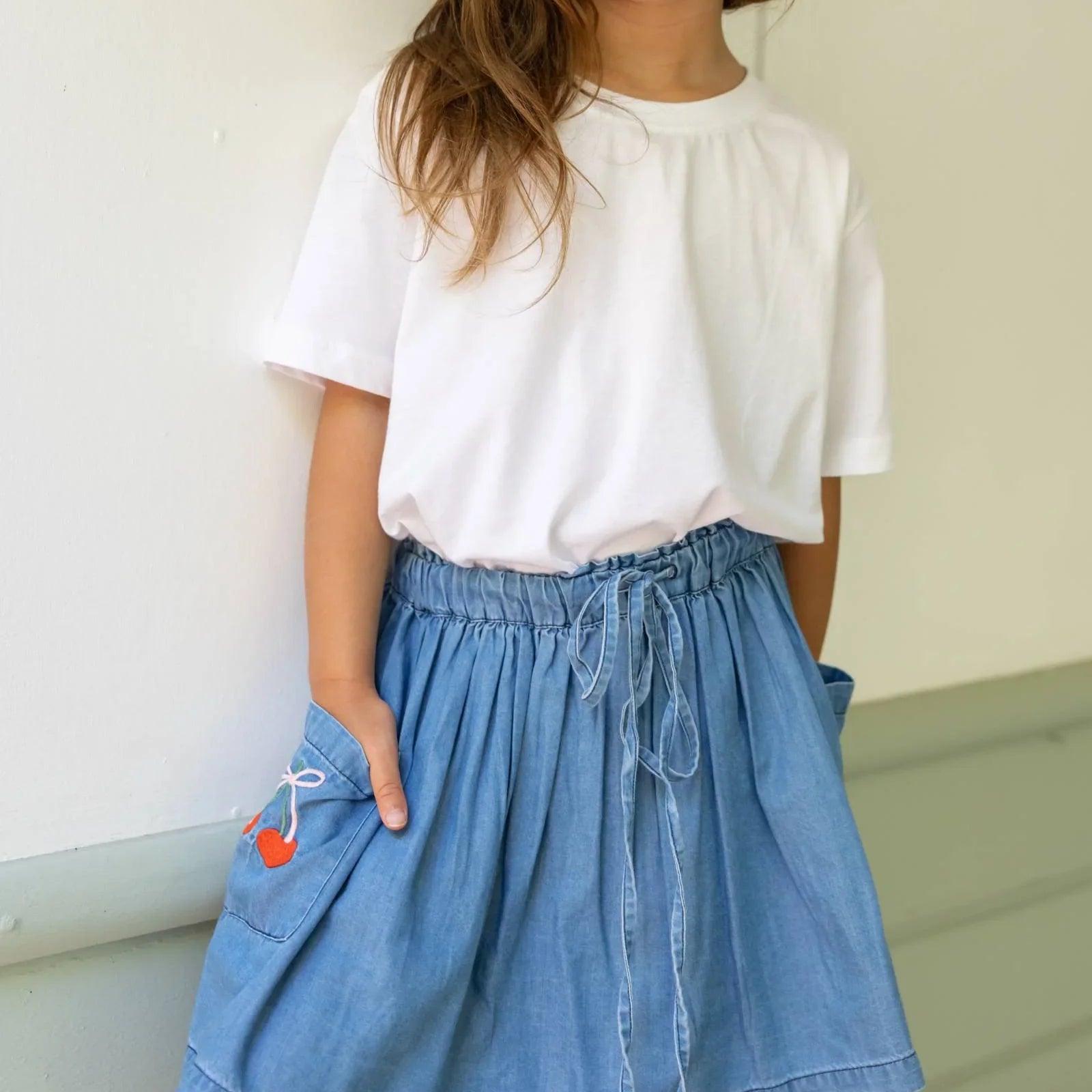 Laura Skirt - Chambray - ALEX & ANT