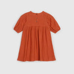 Lilly Smock Dress - Flame Red - ALEX & ANT