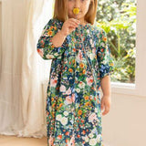 Lilly Smock Dress - Strawberry Navy - ALEX & ANT