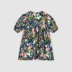 Lilly Smock Dress - Strawberry Navy - ALEX & ANT