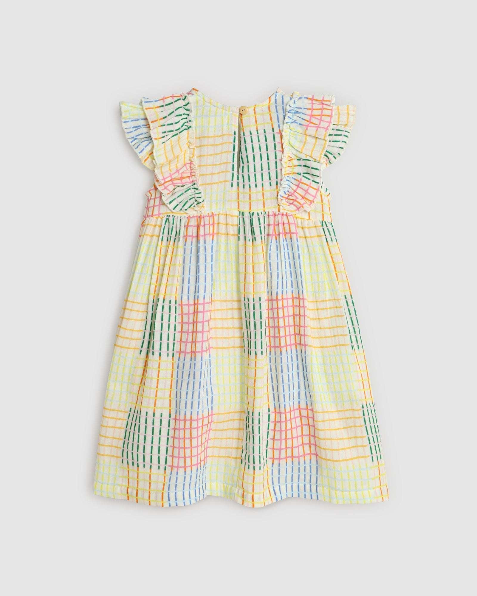 Louisa Dress - Crazy Gingham - ALEX & ANT