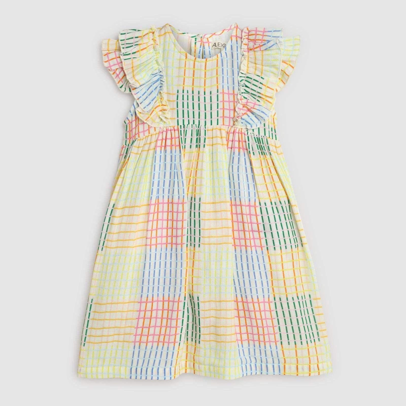 Louisa Dress - Crazy Gingham - ALEX & ANT