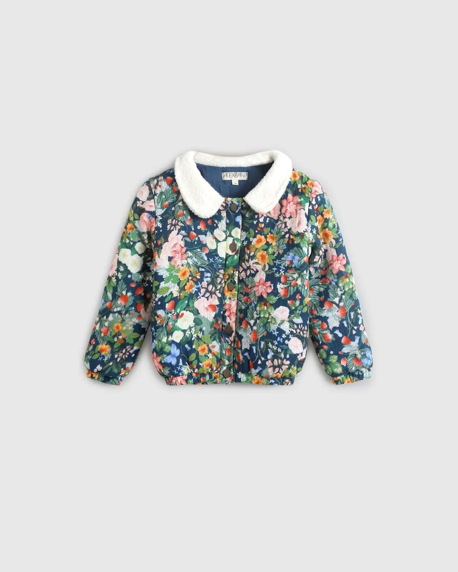 Mabel Jacket - Strawberry Navy - ALEX & ANT