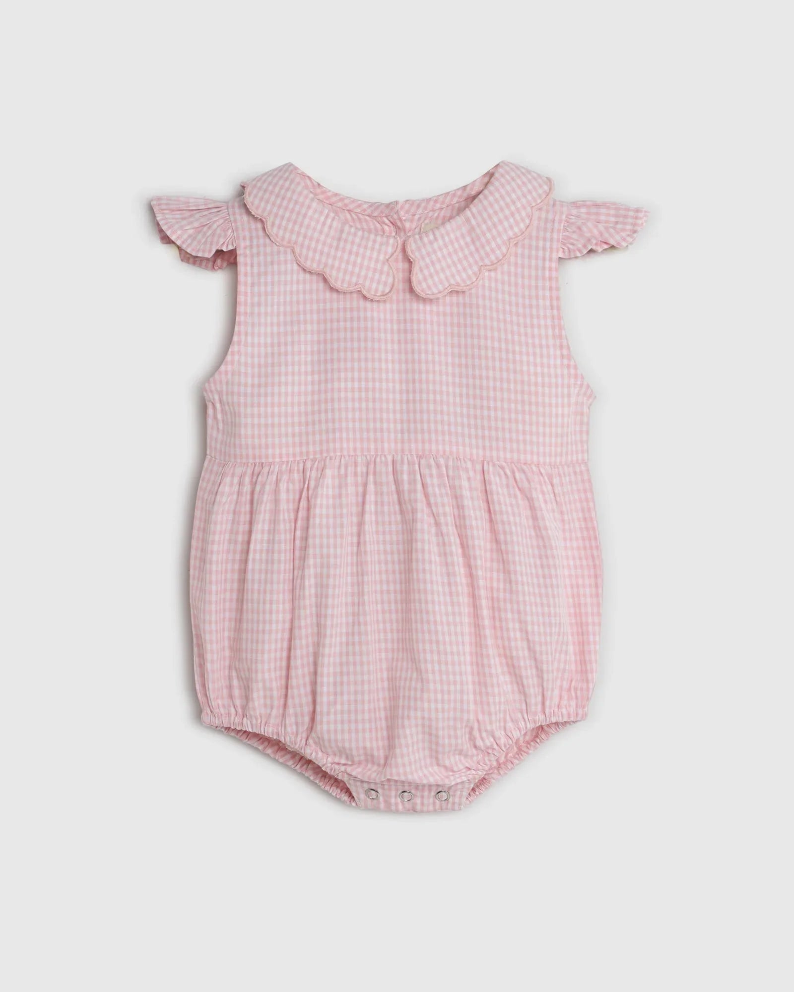 Nora Playsuit - Pink Gingham - ALEX & ANT