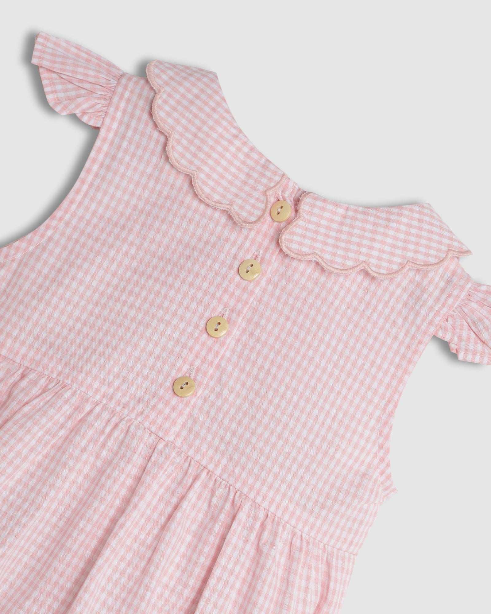 Nora Playsuit - Pink Gingham - ALEX & ANT