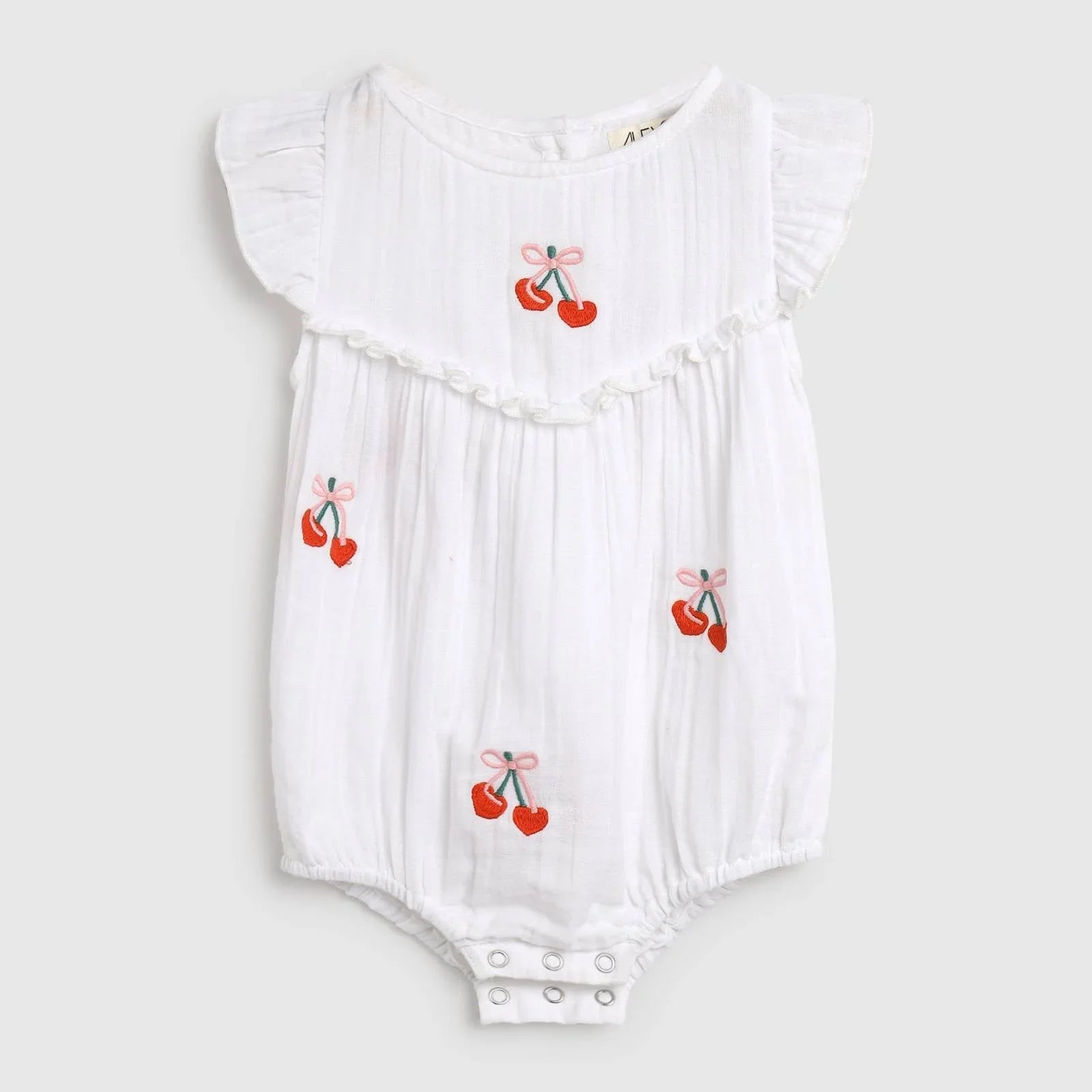 Pretty Romper - White - ALEX & ANT