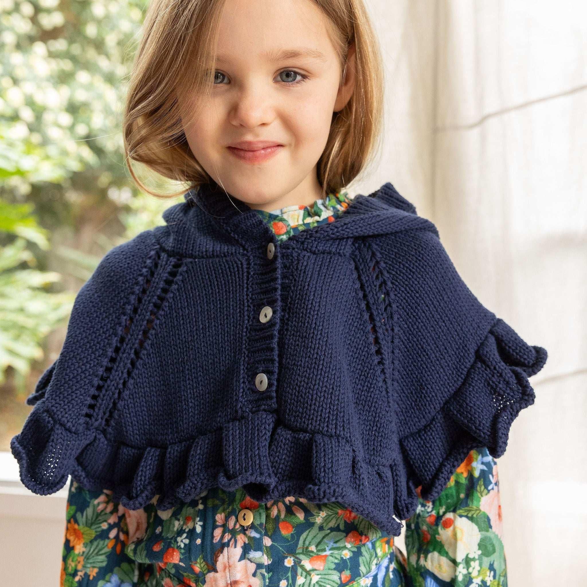 Sofia Shawl - Navy - ALEX & ANT