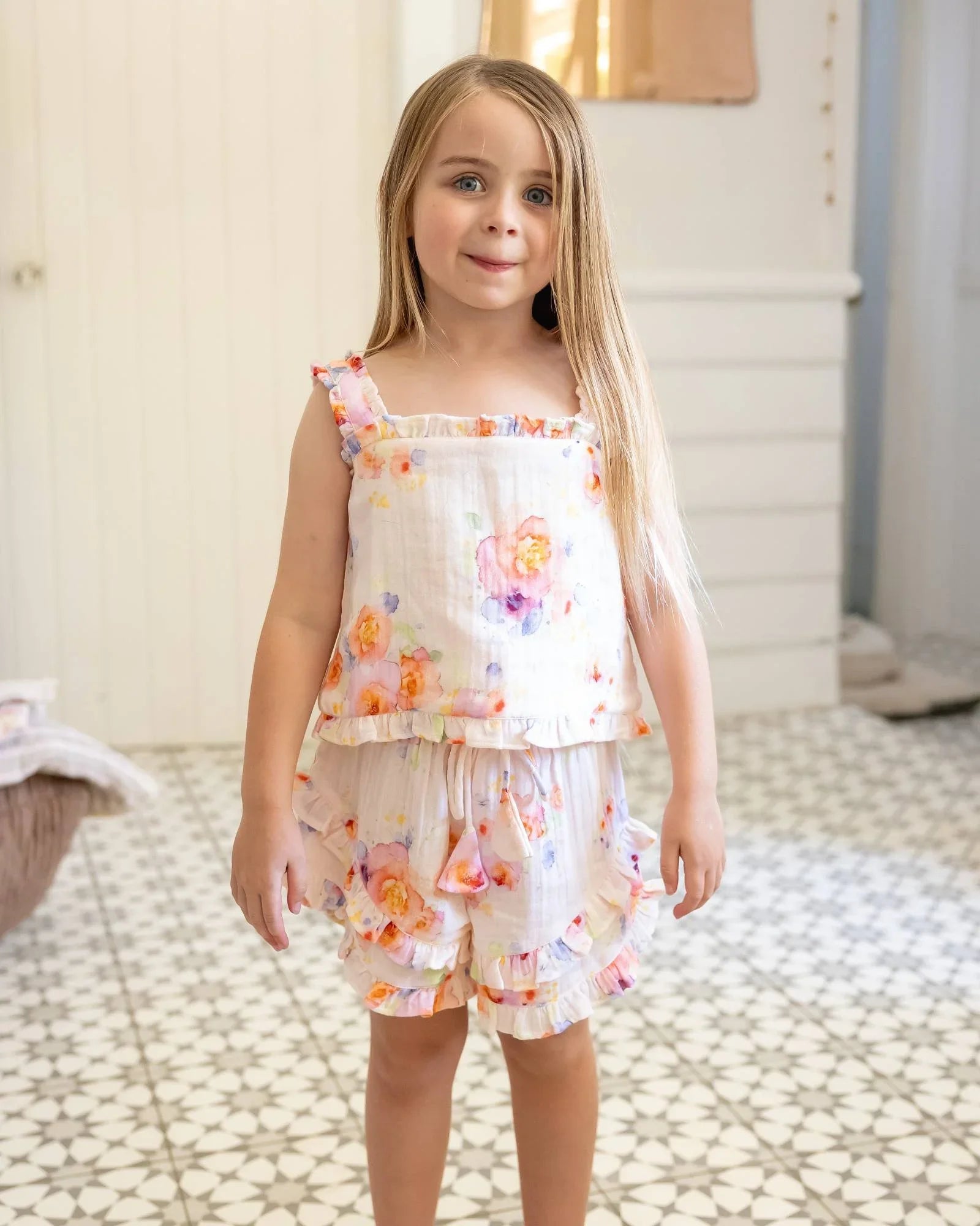 Tessa Shorts - Roses - ALEX & ANT